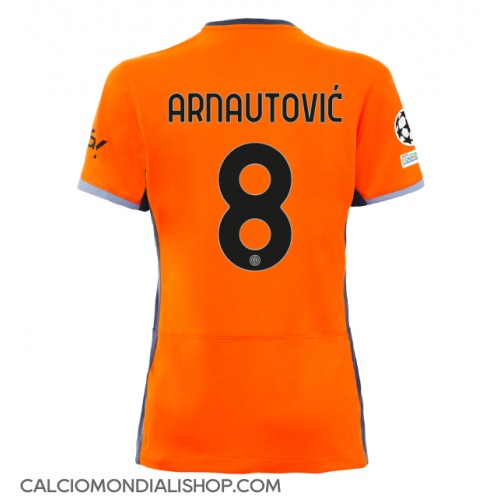 Maglie da calcio Inter Milan Marko Arnautovic #8 Terza Maglia Femminile 2023-24 Manica Corta